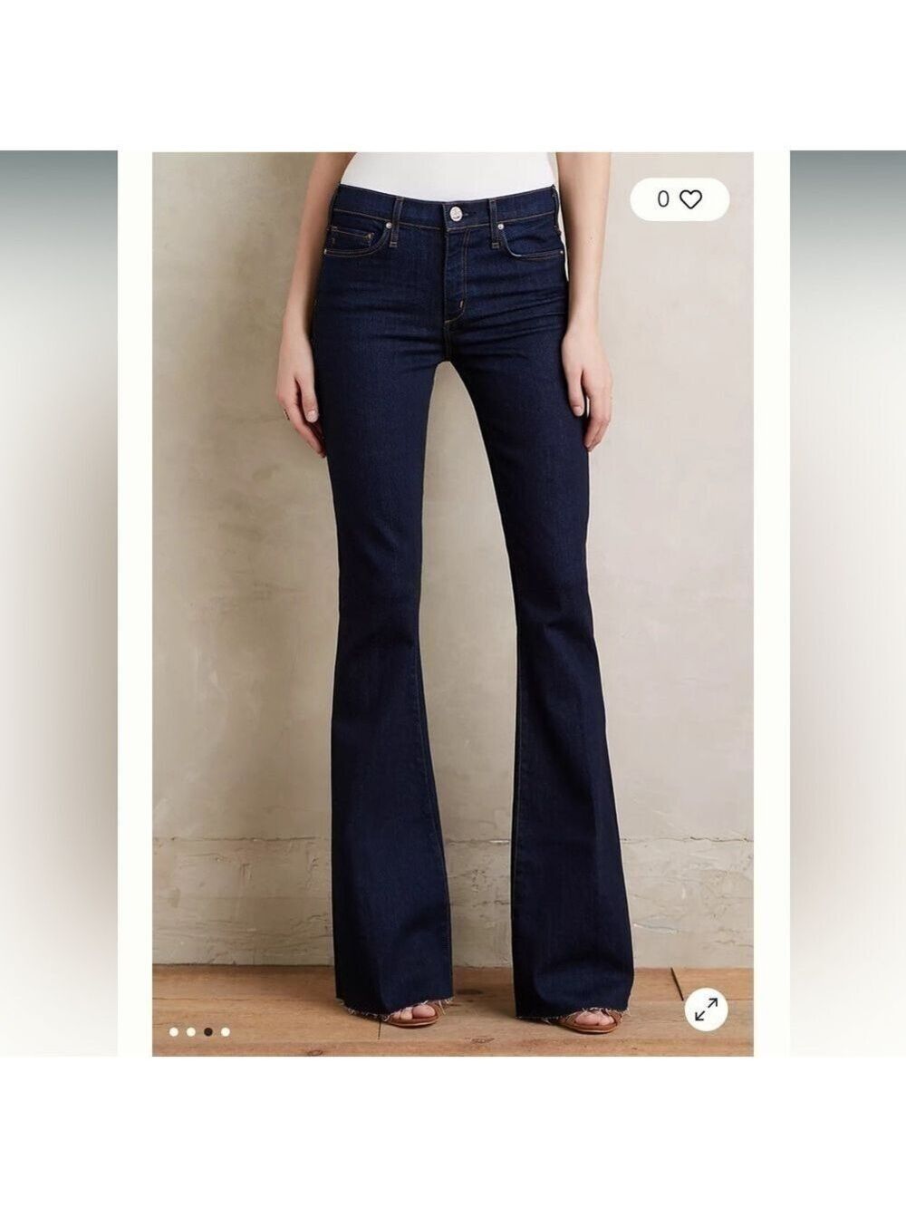 Anthropologie McGuire Flare Jeans Size 24